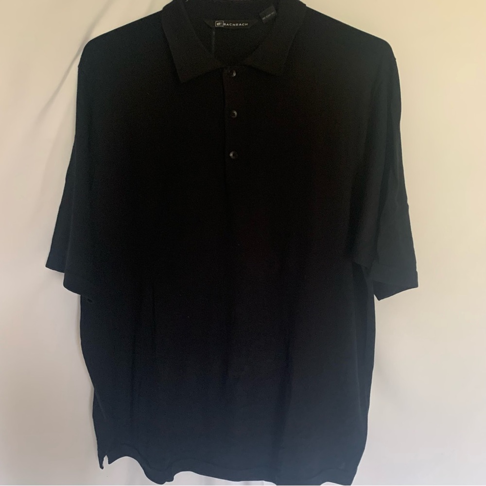 Bachrach Mens Collar Short Sleeve Polo Style Sweater XXL